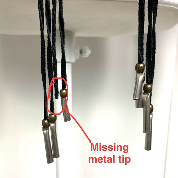 Vintage Pioneer Wear Women L Suede Leather Jacket Concho Fringe Studded Western - Picture 3 of 16